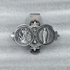 Religious Medal Clip Accessory Patron Saint Christopher Car Visor Clip for New Drivers Catholic Gift Pin Clip