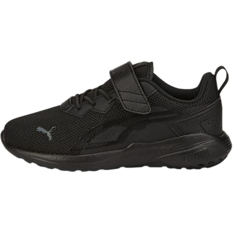 Puma All-Day Active Comfortable Versatile Durable Breathable Non-Slip Low-Top Running Shoes Kids sneaker Black 387387-06