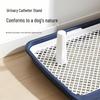 Large Dog Toilet with Anti-Splash Post – Easy To Clean Tray for Medium and Large Dogs