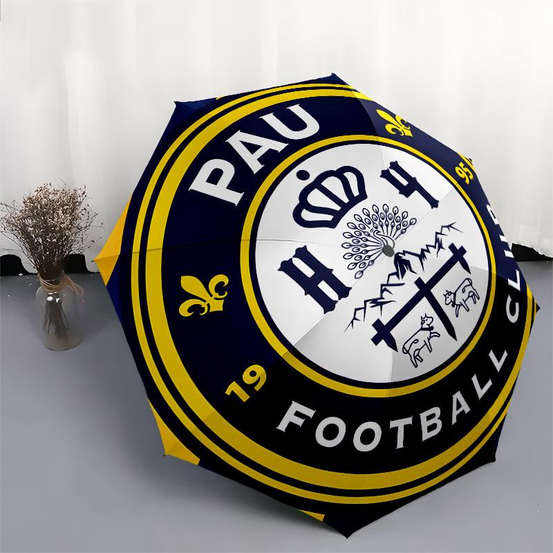 PAU Football Club Automatic Opening and Closing, 8 rib Structure Portable Umbrella, Suitable for Men and Women in All Seasons Perfect Gift