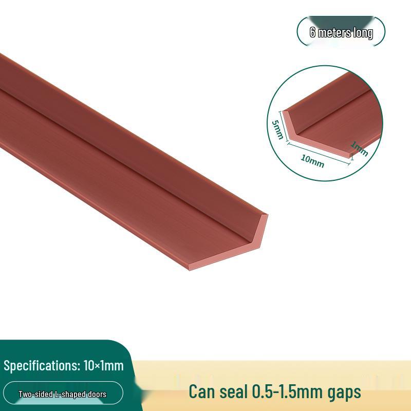 Ultra-Quiet Sound Insulation Door Gap Sealing Strip - Windproof, Anti-Theft Rubber for Entrance and Bedroom Doors