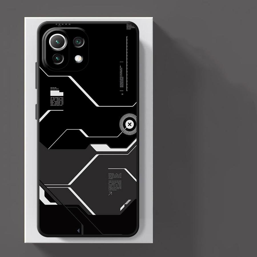 Funda Phone Cover Case for Xiaomi Poco F8 M5 M3 M4 M7 Pro C75 X3 X4 X5 X7 Pro C50 F1 C71 C61 F3 Retro Mecha Style