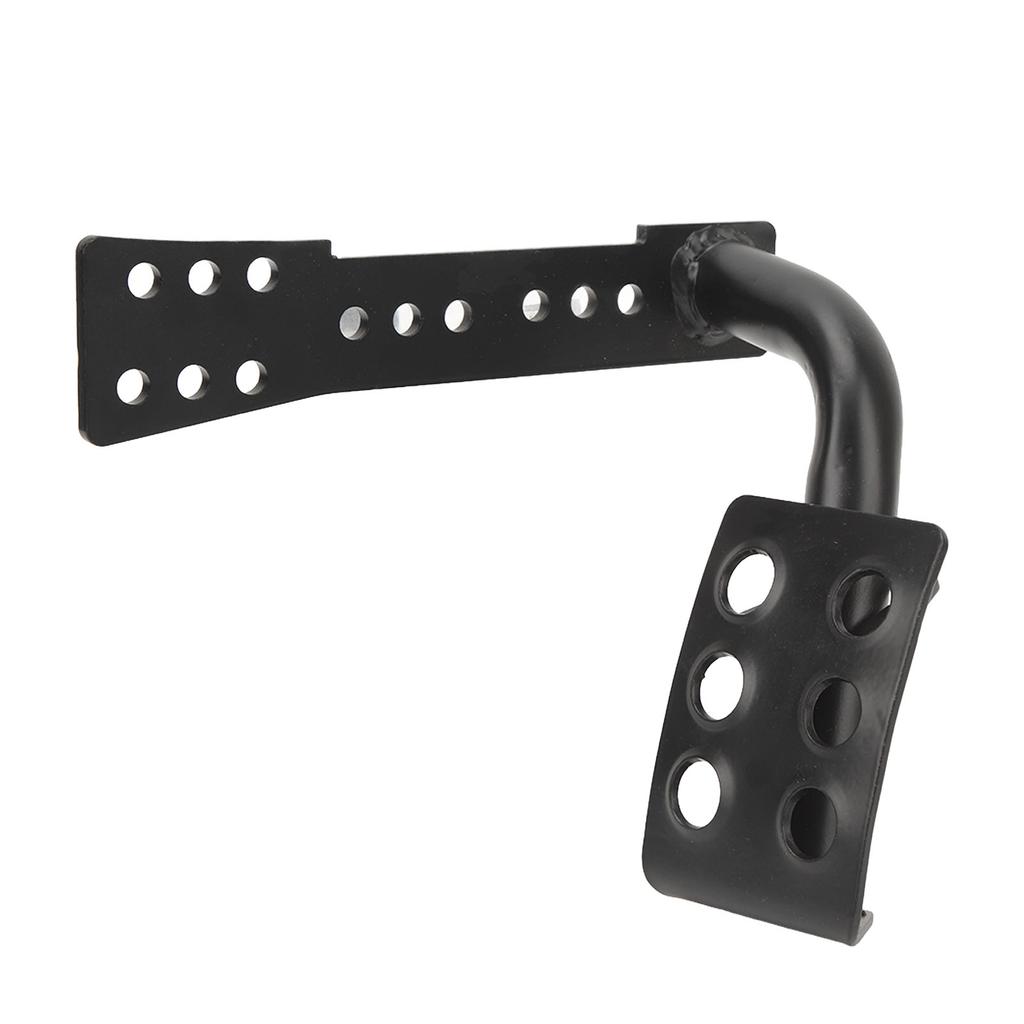 Left Side Foot Rest Kick Panel Steel Black Driver Side Dead Pedal for Wrangle JK Unlimited 2007 to 2018