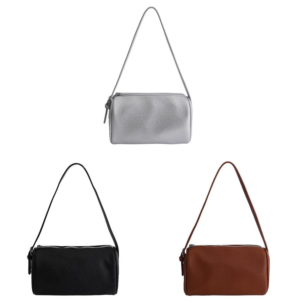 Pu Pillow Shape Shoulder Bag With Zipper Pocket For Daily Use And Fashionable Casual Style