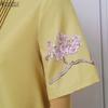 ZANZEA Women Casual Round Neck Half Sleeve Loose Floral Print Dress