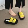 Platform Slippers Women Wear Summer New Platform Slippers Casual Fashion Fairy with Skirt Beach Slippers