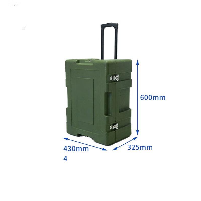 Brangdy Heavy-Duty Rotomolded Tactical Transport Trolley Case