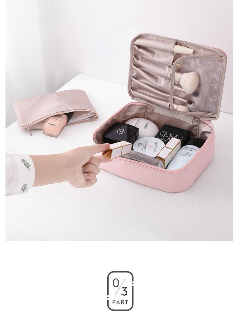 2022 High-End Travel Makeup Bag: Portable, Large Capacity, Handheld Storage