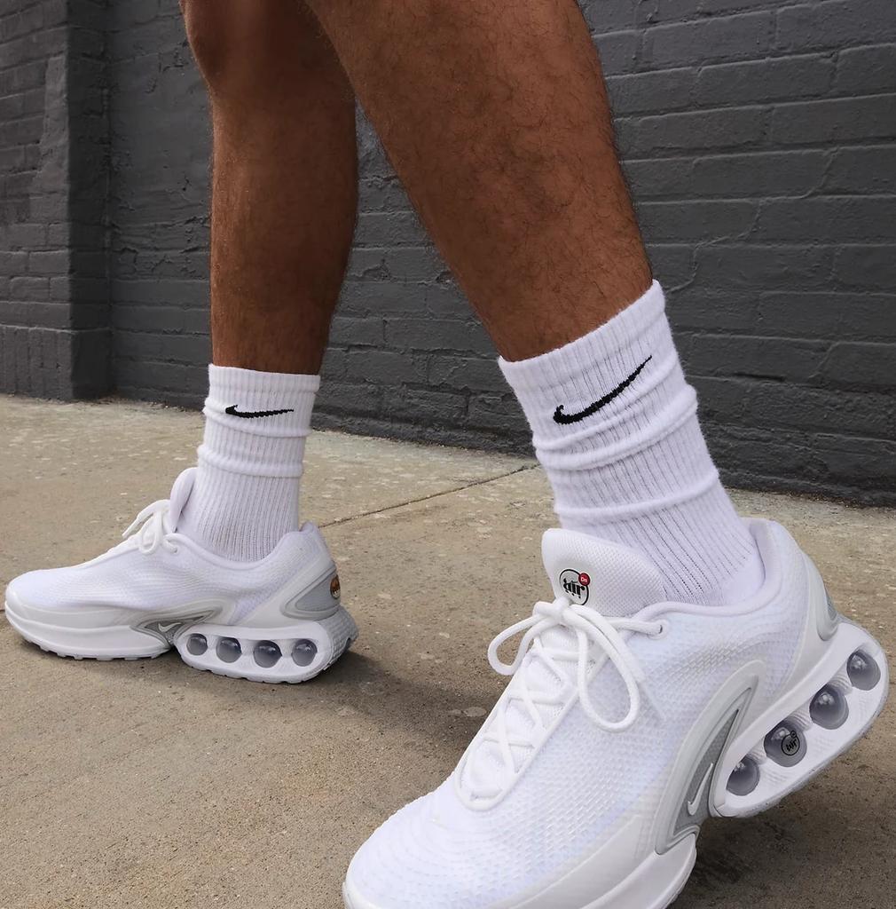 Nike Air Max Dn White Metallic Silver Sneakers Casual Shoes DV3337-101