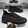 Mesh Men's Shoes 2025 New Summer Breathable Thin Fly-woven Mesh Shoes Men's Casual Personality Work Sports Trendy Shoes