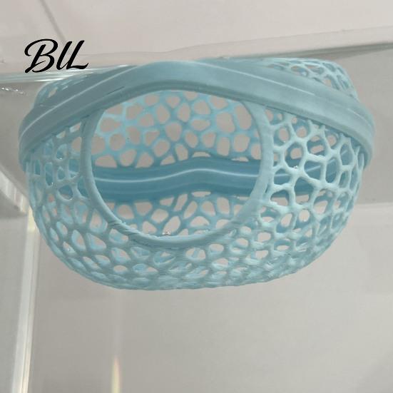Ornamental Shrimp Habitat Floating Betta Hammock Heart Shape Aquarium Hideout Feeding Ring Hideaway Cave Bed Resting Spot for Nano Tanks Corydoras