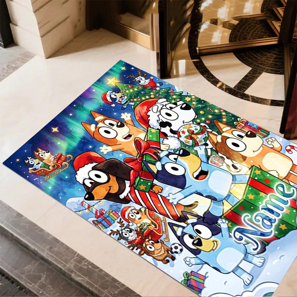 Halloween Soccer Fun Customize Your Name Floor Rug Office Rug Design for Outdoor Dormitory Hallway Decorate room Anti-slip Rug Office home decor