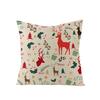 Cartoon Digital Printing Christmas Pillow Cover New Style Square Polyester Pillow Cover Cushion Cover