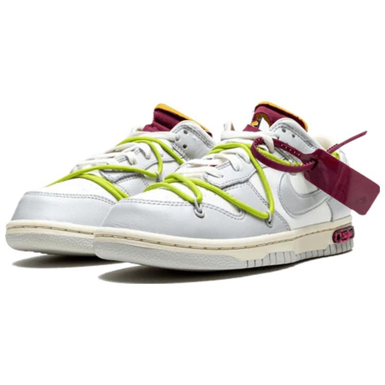 New Nike Dunk Low Off White Lot 8 DM1602-106