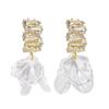 2025 New French Pearl High-End Luxury Earrings for Women - Unique Niche Design, Hot-Selling Studs