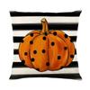 Halloween Decor Pillow Case 45X45 Pillow Cover Funny Pumpkin Ghosts Black Cat Print Cushion Cover Home Decorations Holiday Gifts