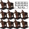 Military Building Blocks Solider Knights Figures Gifts Equipments Accessories Mount Medieval Ancient Warhorse Saddle Horse Rope