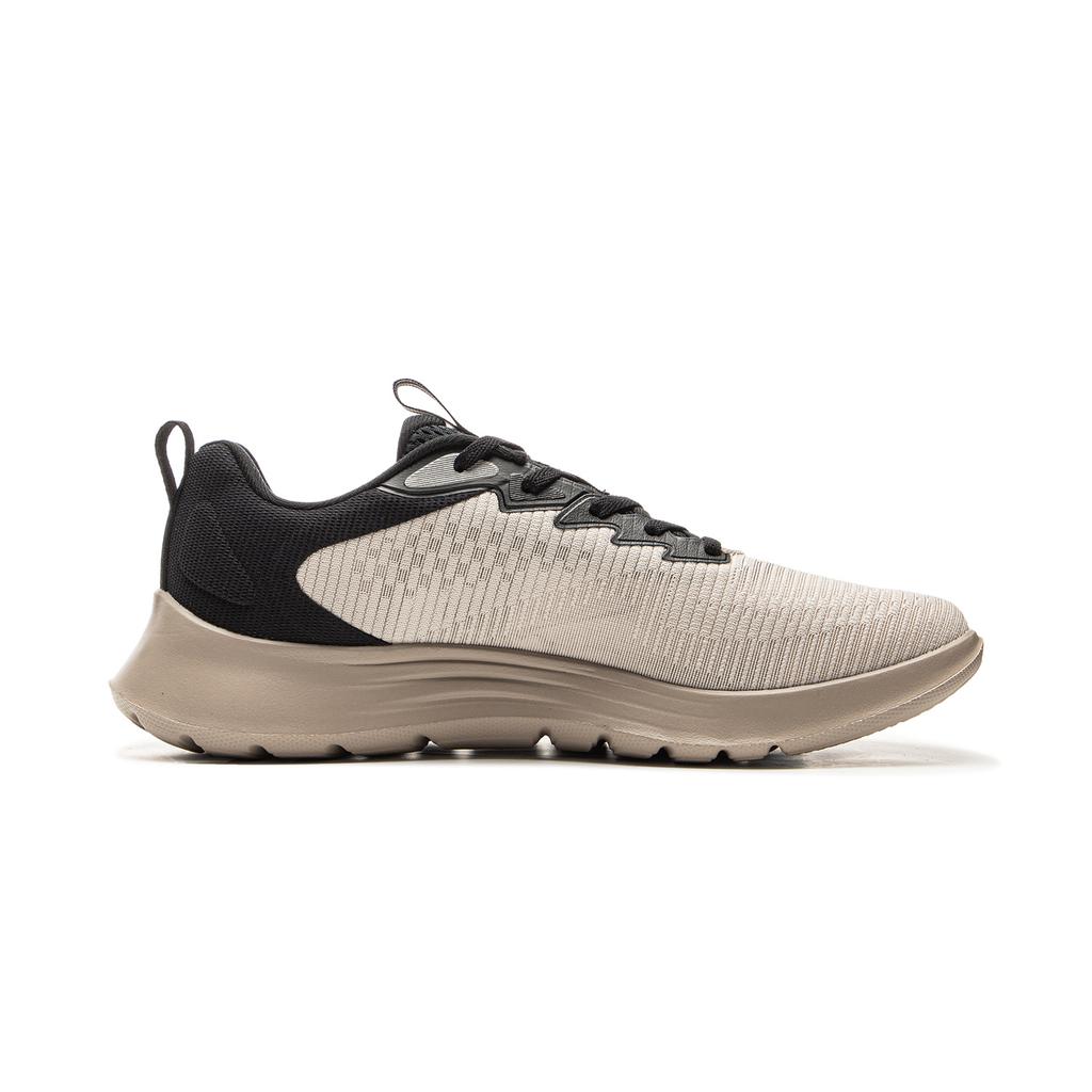 Li Ning Lightweight Soft Rebound Casual Running Shoes Men Sneakers Gray Black ARSV033-2