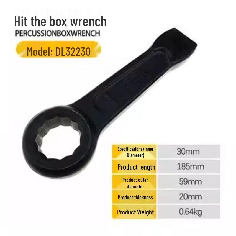 Deli DL32230 Striking Open-End Wrench