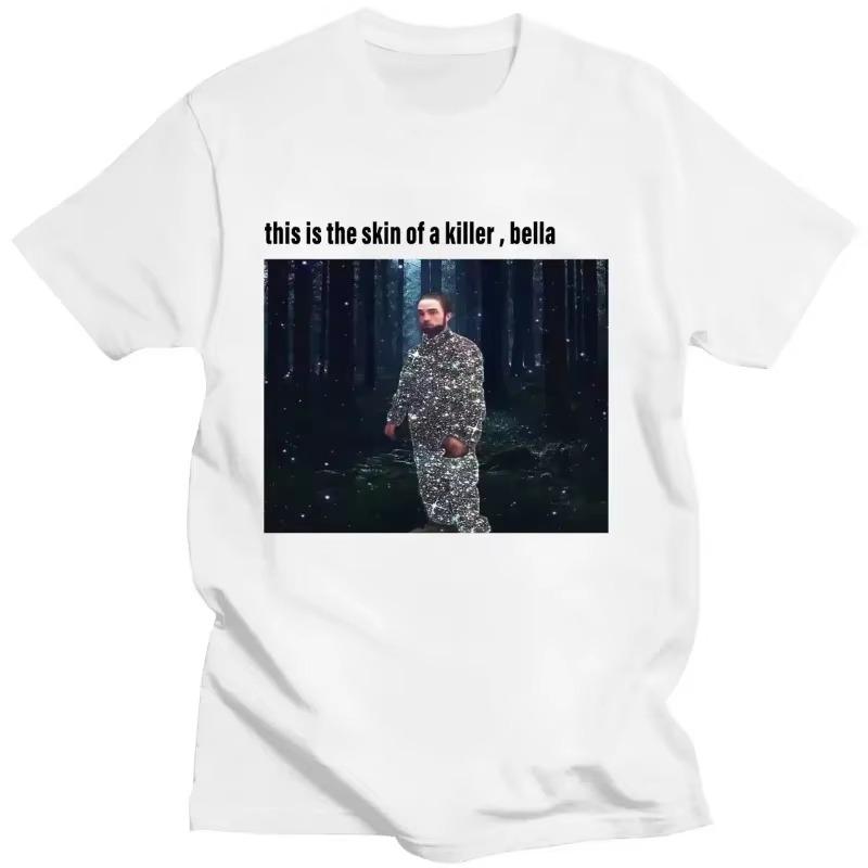 Women T Shirt High Quality Hip Hop Tops Robert Pattinson Printed T-shirt Twilight Saga Streetwear Summer Short Sleeved Harajuku