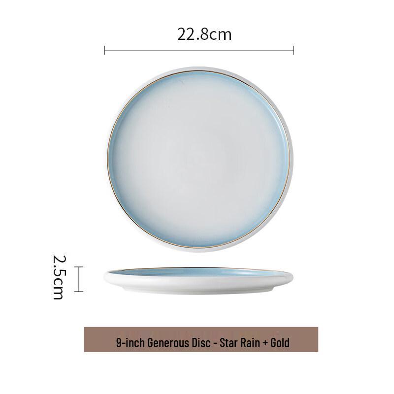 

Nordic Flower Ceramic Shallow Plate