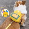 Pet Cartoon Self-Backpack: Small Dog/Cat Outdoor Travel Carrier