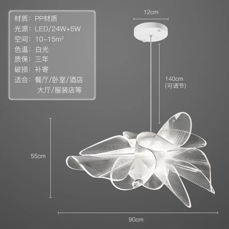 

Простота в скандинавском стиле, светодиодные люстры для гостиной, столовой, журнальных столиков, бара, домашнего декора, подвесные светильники Warm White