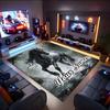 1PC Custom Name Equestrian Fantasy Journey Theme Floor Mat Ideal for Living Room, Game Rooms, Office, Bedroom, Office Floor Mat , Floor Mats for Home