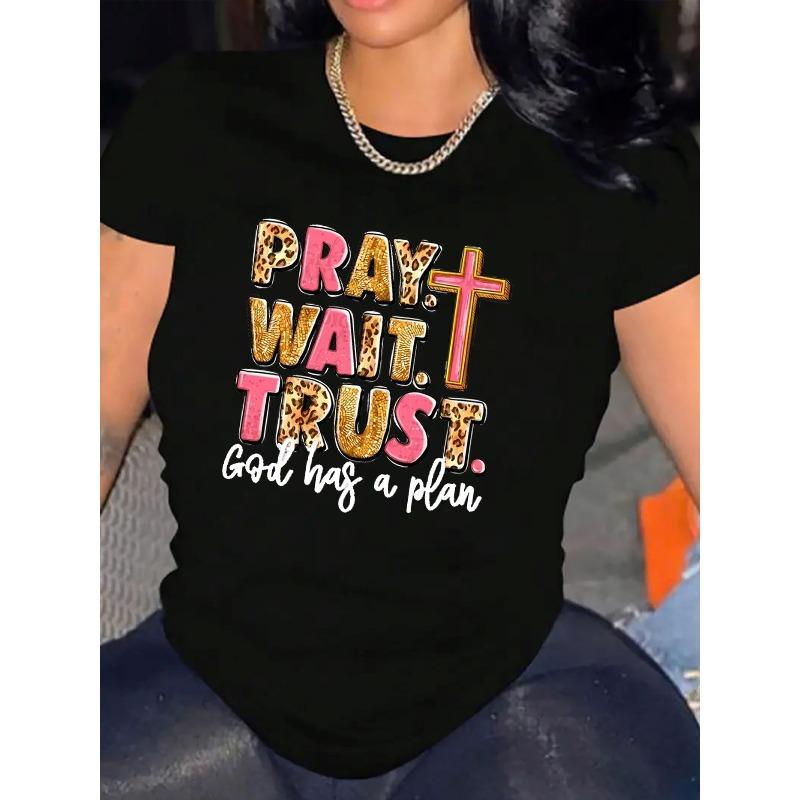 European Size Womens TShirt Comfortable Crew Neck Casual Cotton Blend ShortSleeves Soft Breathable Top Womenswear Tshirt