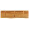 Vidaxl Blat Stołu Z Naturalną Krawędzią, 120X30X3,8 Cm, Drewno Mango