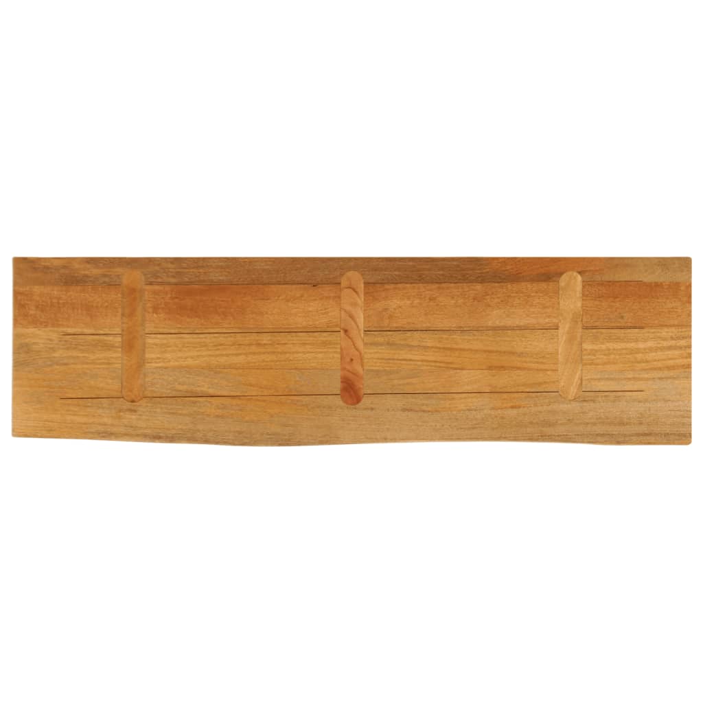 Vidaxl Blat Stołu Z Naturalną Krawędzią, 120X30X3,8 Cm, Drewno Mango