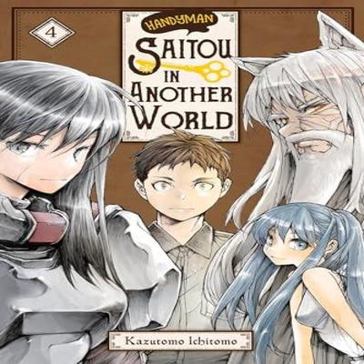 Handyman Saitou In Another World Vol. 4 by Sheldon Drzka Paperback Book 9781975364731