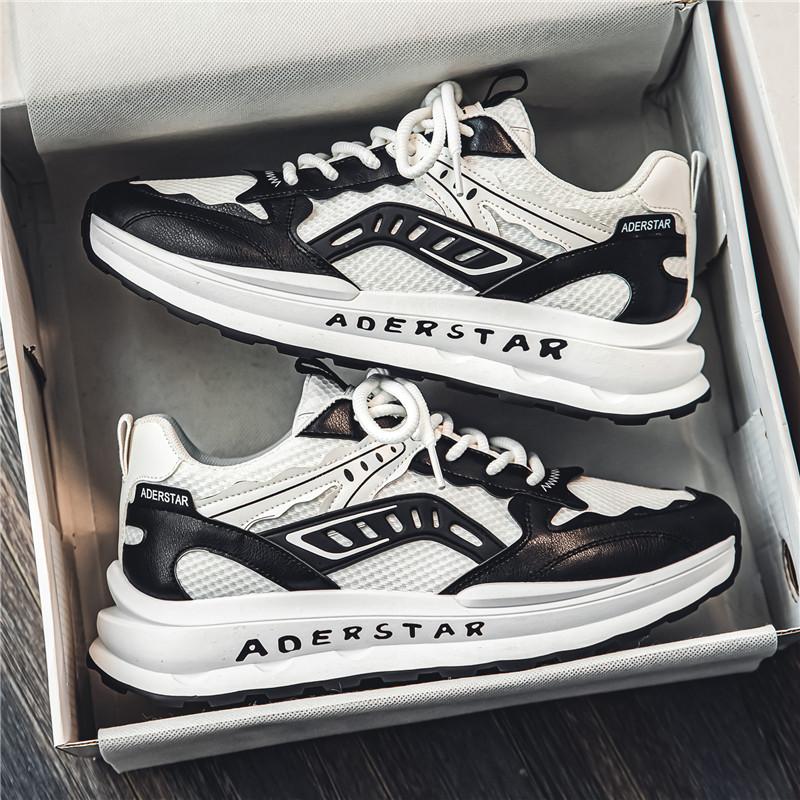 

Forrest Gump men s shoes are breathable in summer 2024 new mesh sports and leisure versatile running thick-soled little white dad trendy shoes 39