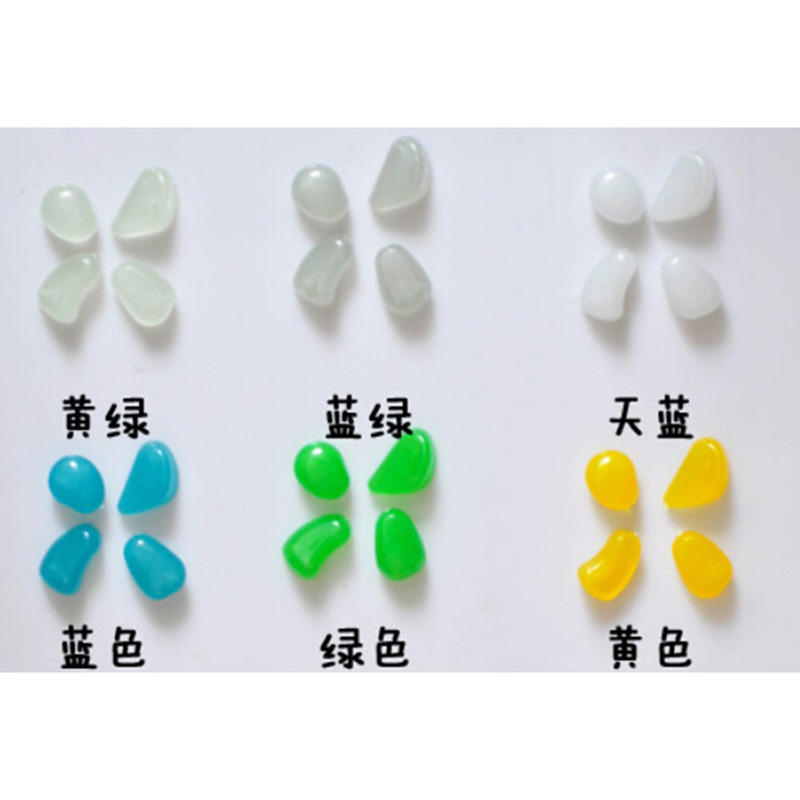 Świecący Kamień Emitujący Światło Sztuczny Dodatek Dekoracja Akwarium