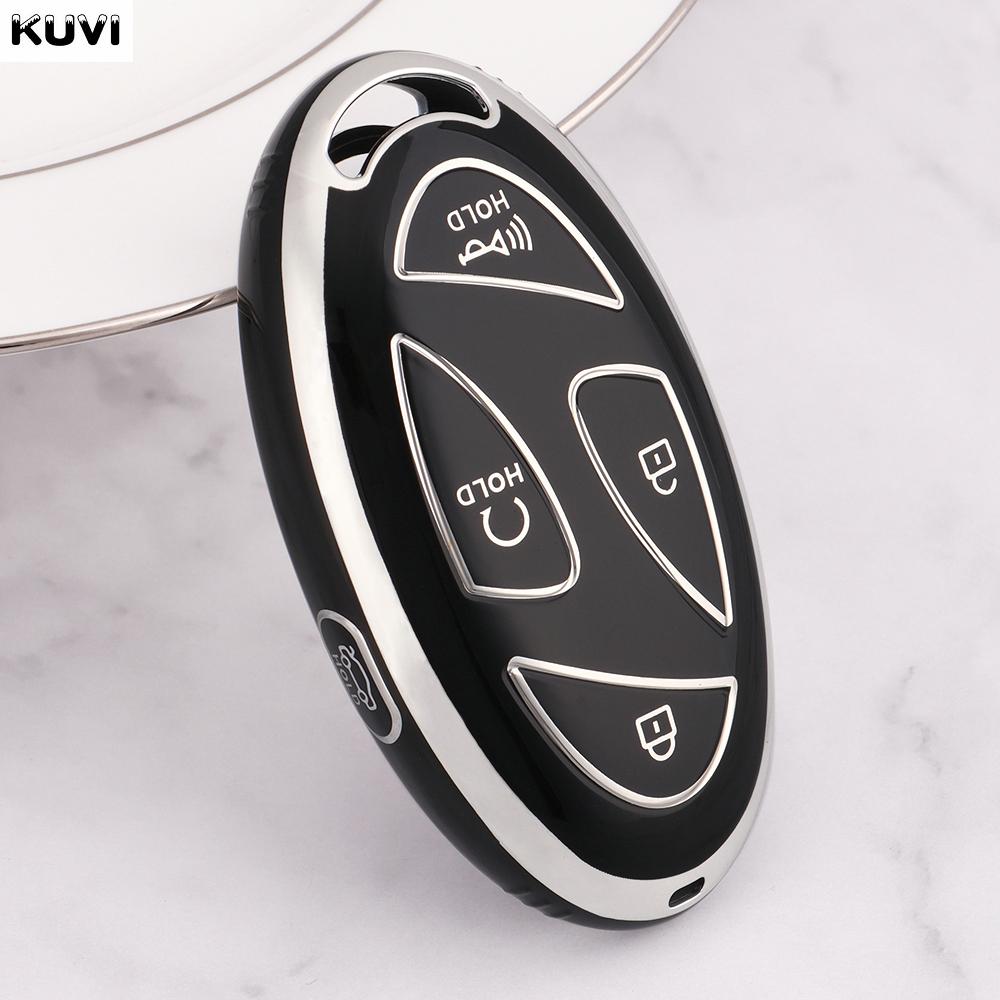 Fashion TPU 5 7 Buttons Car Key Case Cover Shell For Xiandai IONIQ 6 New Grand Prix GN7 Kona Protector Fob Bag Accessories