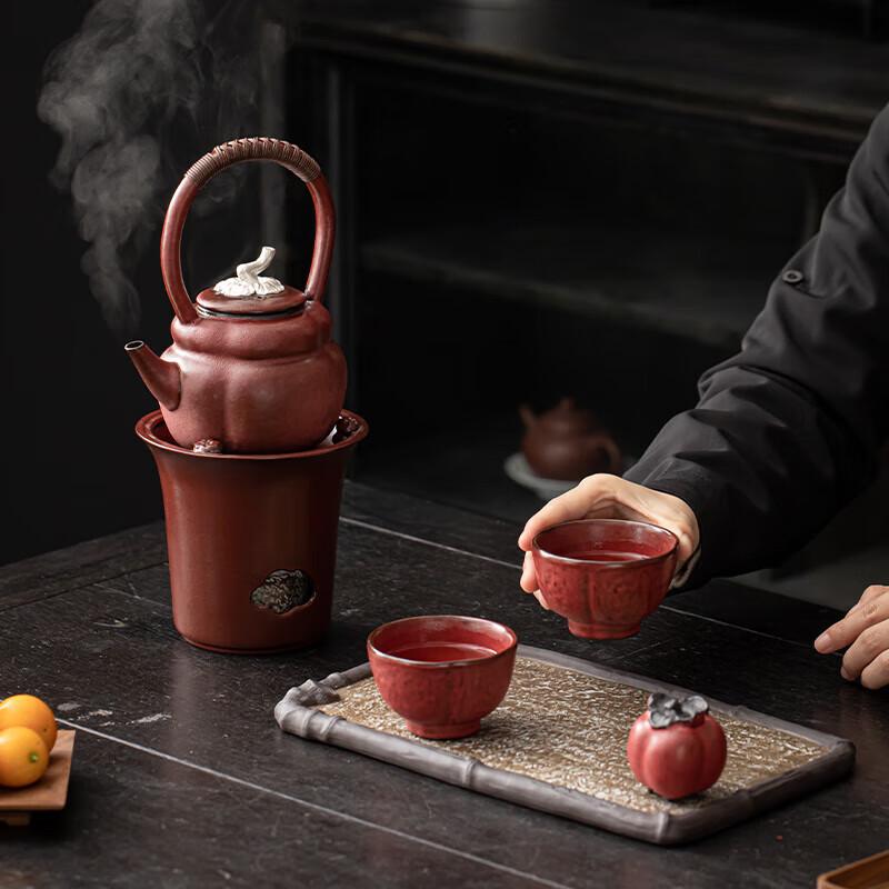 Stove-side Ceramic Gongfu Tea Set