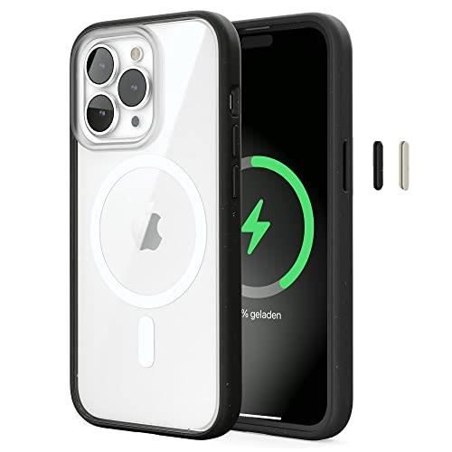 Coque - WOODCESSORIES - iPhone 14 Pro Max - Écologique - Transparent - MagSafe
