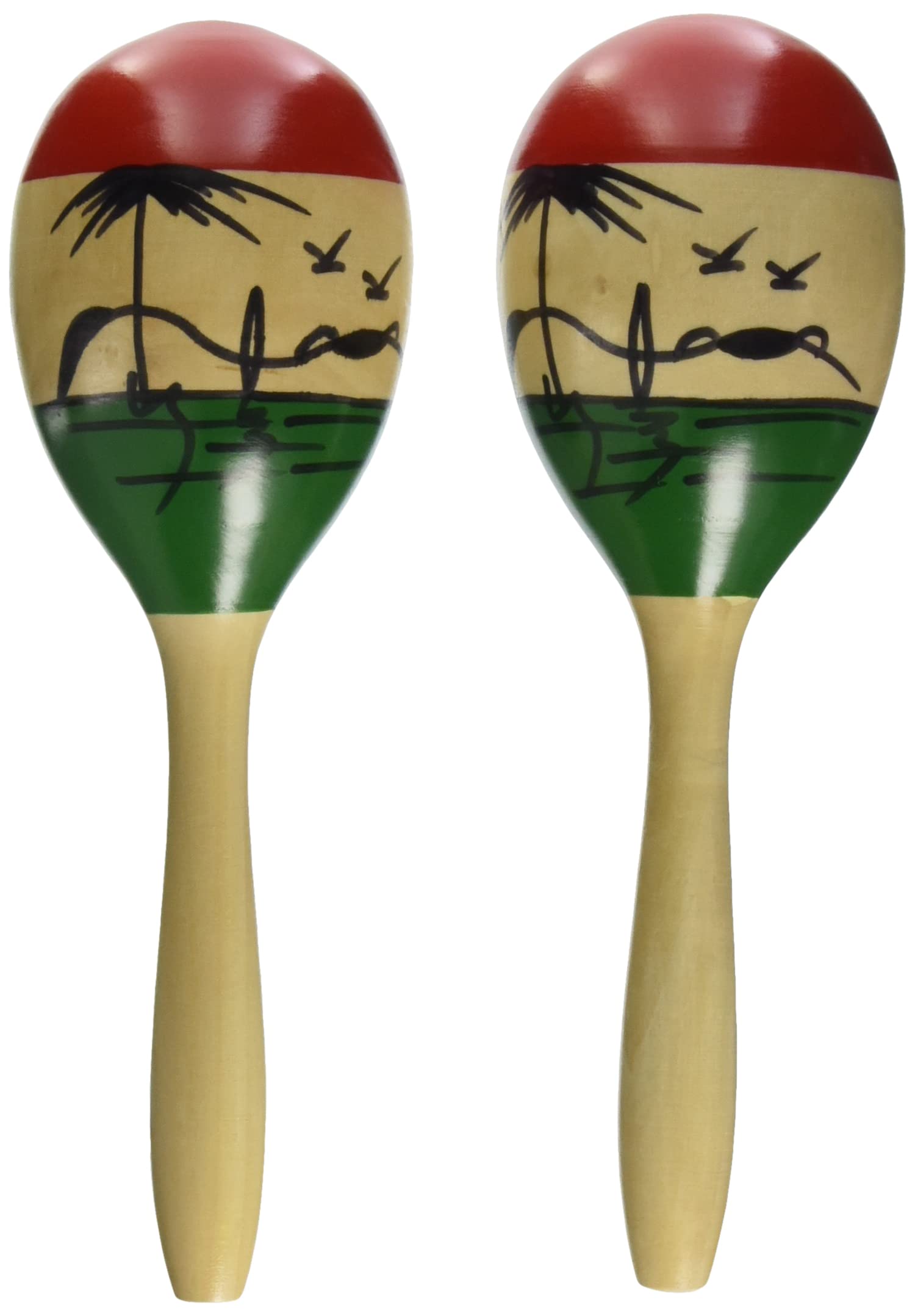 

Zen-on Maracas, Egg Shape, Three Colors, ZMR-5/TRI