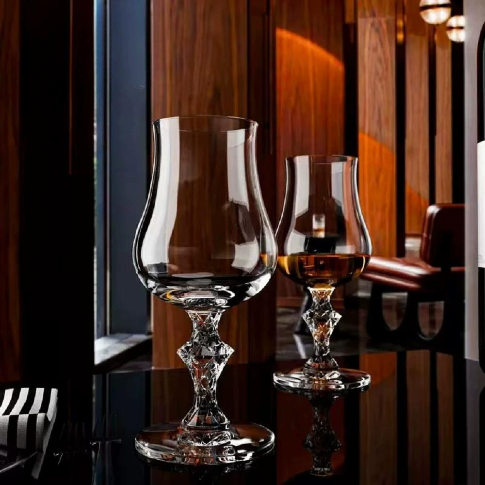 Macallan King Luxury Crystal Single Malt Whiskey Snifer Professional Whisky Copita Nosing Glass Wine Tasting Goblet Cup Handmade