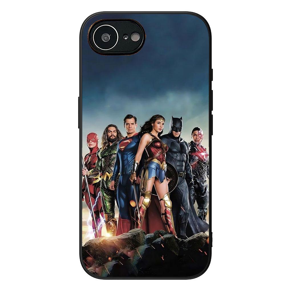 Justice League DC Comics Super Hero Phone Cover for Xiaomi Redmi Note 13 14 ProPlus A4 A3 Pro Plus 13C Pro+ Note13 Note14 Case