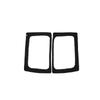 2Pcs Black Rear Window Heat Insulation Cotton For Jeep Wrangler Jl 4-Door 2018+