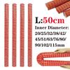 0.5m Universal Car Air Intake Ducting Pipe Flexible Air Vent Ventilation Hose Tube Hot Cold Cooling Transfer Extractor 20~115mm