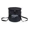 Cloth Folding Bucket with Mesh Pouch Portable Draining Basket Water Container for Outdoor Camping Fishing Car Washing