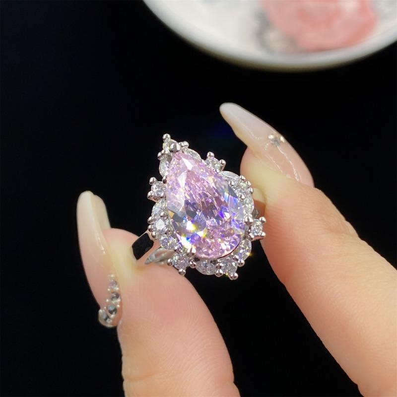 Sace Gems Classic Copper Alloy Zircon Ring Earrings Pendant Necklace Jewelry Sets Wedding Party Gifts