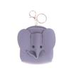 Pu Leather Elephant Money Bag Women Coin Purse With Key Ring Multifunctional Zipper Cartoon Storage Bags Key Case
