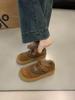 Vintage Fashionable and Comfortable Female Moriatic Literary Single Shoes Thick Bottom Ugly Cute Mary Jane Bean Lady Shoes