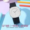 Japanese Minimalist High-Value Creative Student Niche High-End Women'S Sugar Cube Silicone Watch