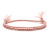 Dopamine Multicolor Cotton Hand-Woven Bracelet - Ladies Simple Bangle