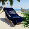 New Zealand Warriors Print Beach Towel, Large Soft Quick Dry Towel for Beach Camping Swimming