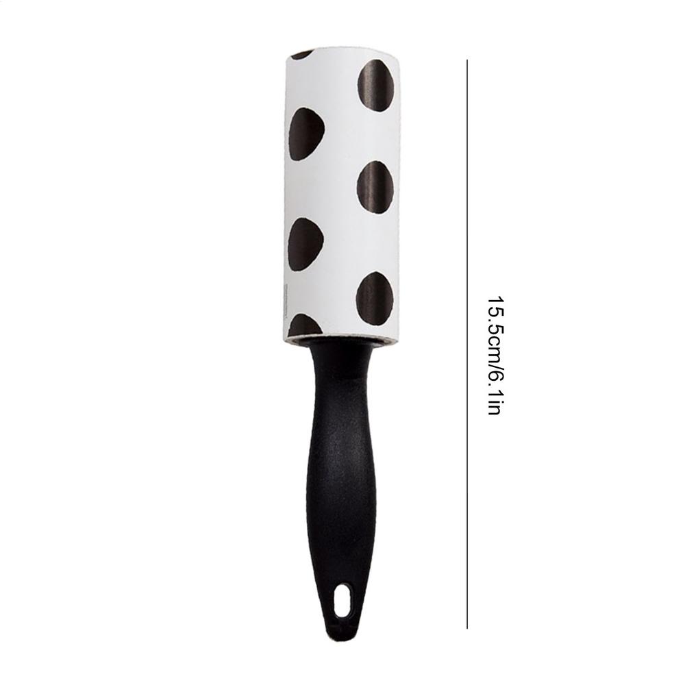 

Валик для удаления ворса со сменными насадками, липкий, портативный, средство для удаления шерсти домашних животных, собачьей шерсти, одежды, пыли, щетка для удаления ворса чёрный